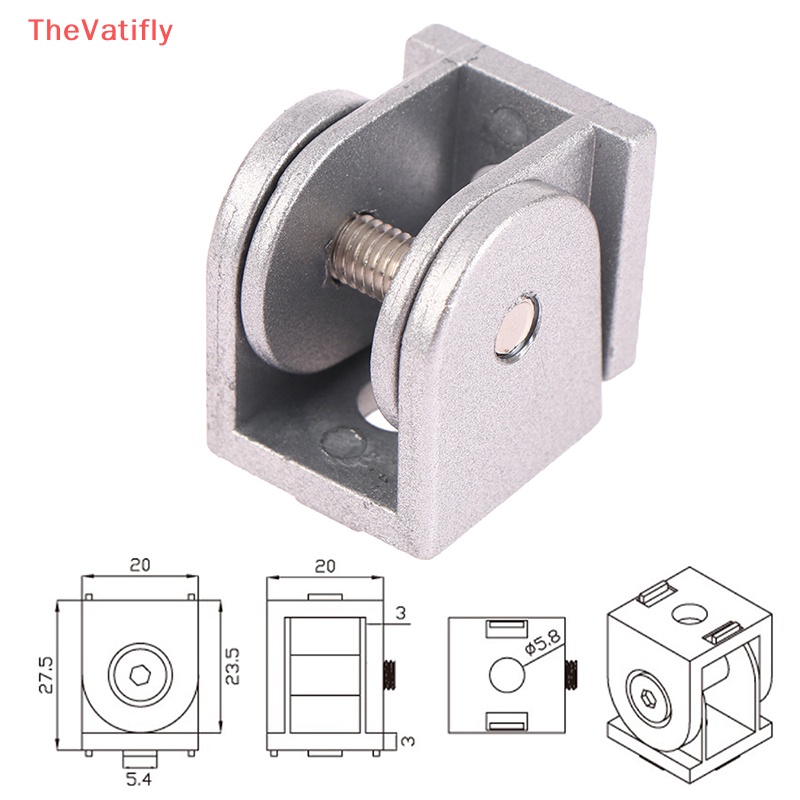 Khớp Nối Bản Lề Cửa Kính Bằng Hợp Kim Kẽm Linh Hoạt Tiện Dụng
