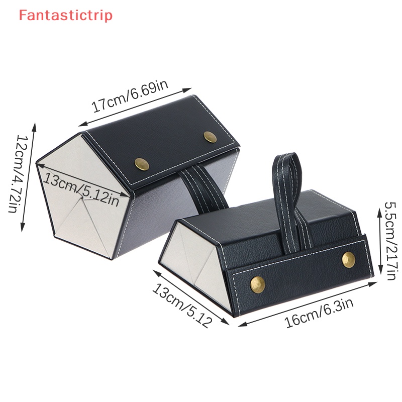 Hộp Đựng Mắt Kính Bằng Da PU Gấp Gọn Tiện Dụng Mang Theo Du Lịch