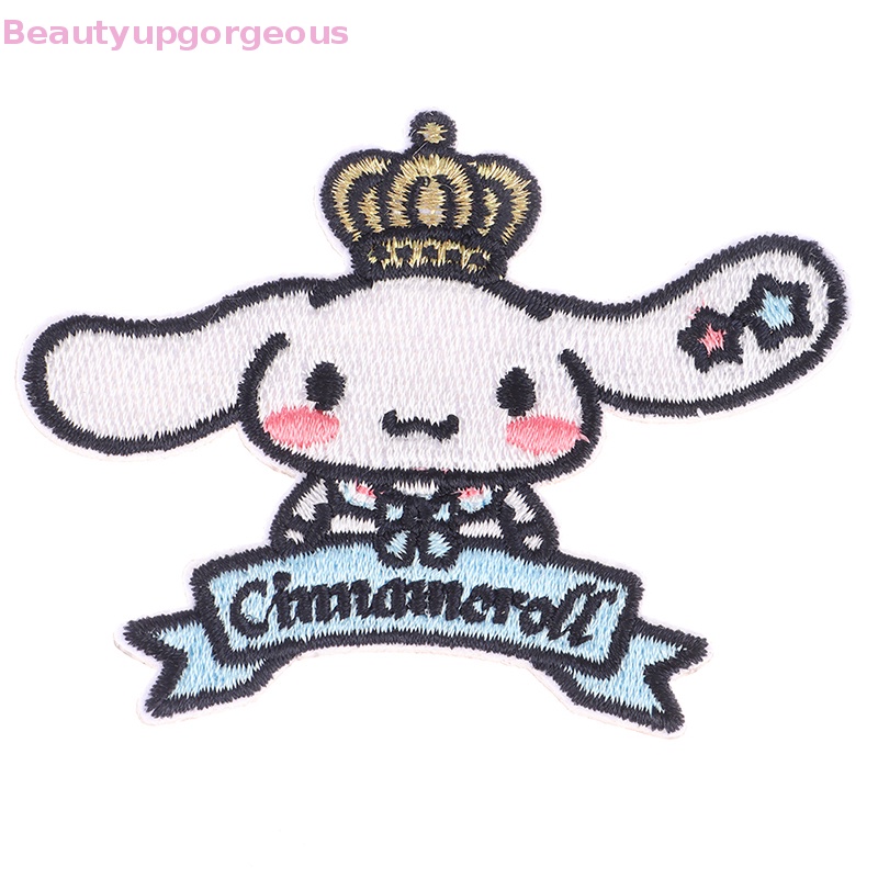 1 Miếng Vá Quần Áo Thêu Hình Sanrio Kuromi Cinnamoroll