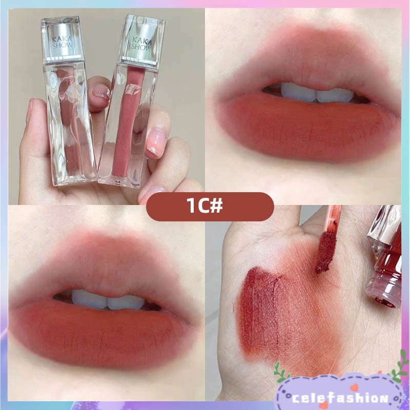 Son Bóng Dạng Lỏng Dưỡng Ẩm Lâu Trôi Không Dính Cốc Nhiều Màu Sắc Dành Cho Nữ