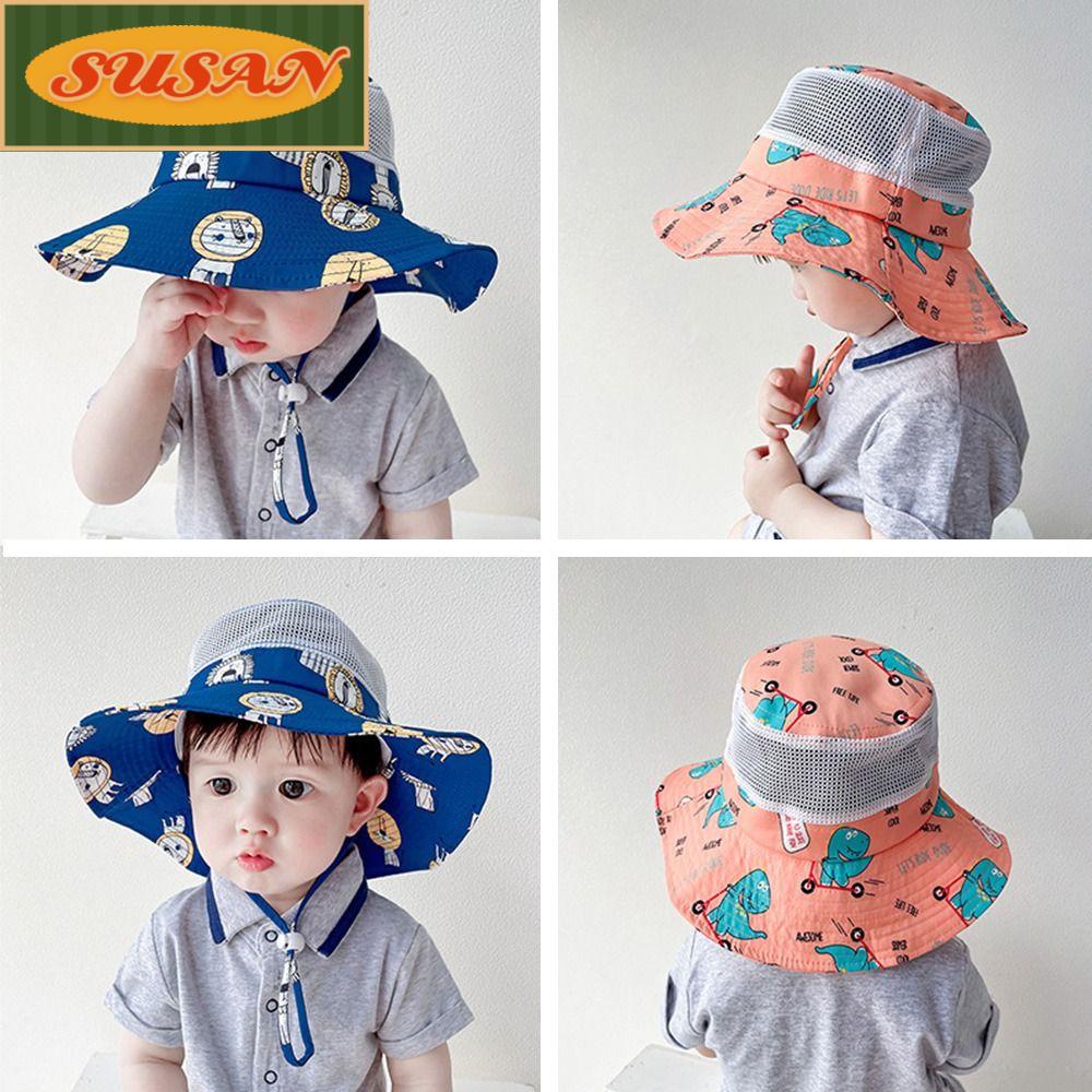 Nón Tai Bèo Rộng Vành Chống Tia UV Cho Bé