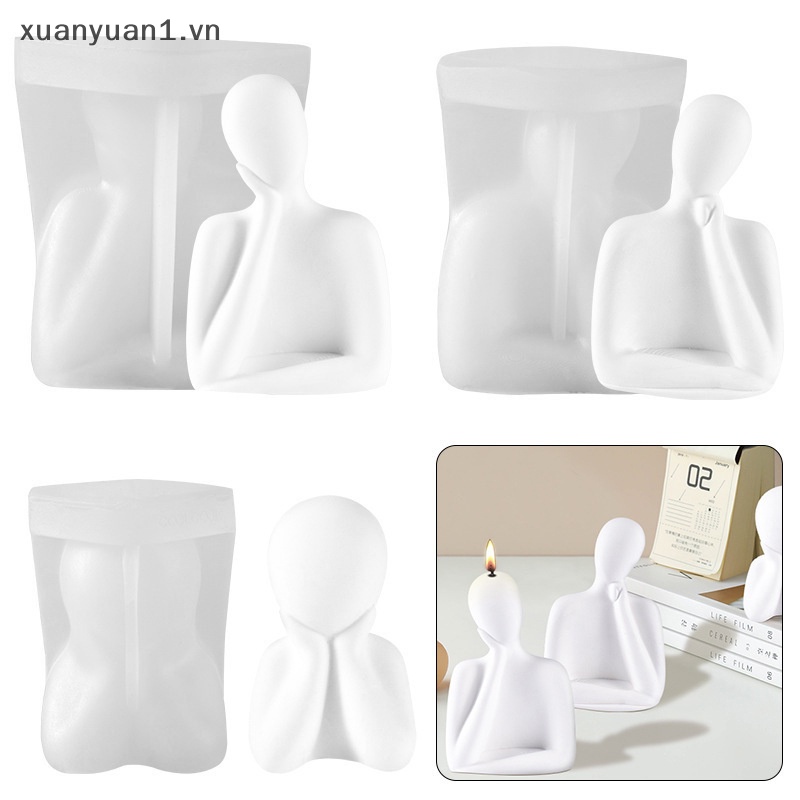 Khuôn Silicon Làm Đồ trang trí Cơ Thể Người Dùng Trang Trí DIY