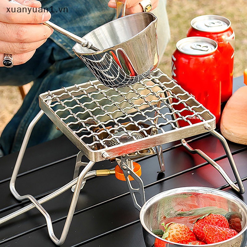 Vỉ Nướng BBQ Ngoài Trời Có Thể Gấp Gọn Tiện Dụng