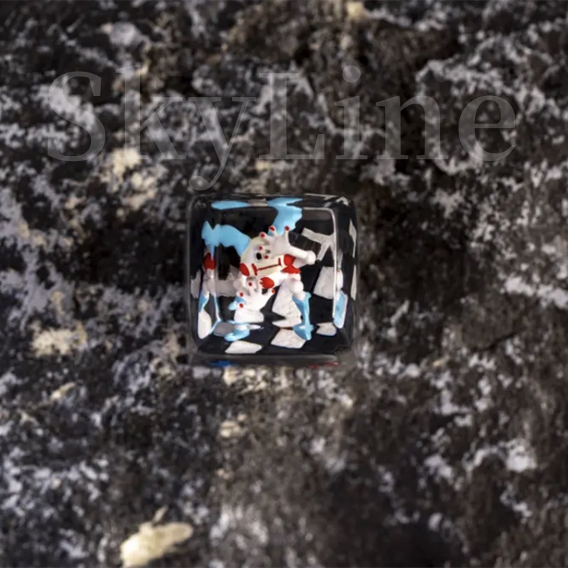 Nút Bàn Phím Artisan - Mr-Mime Artisan Bằng Nhựa Resin Tùy Chỉnh Cá Nhân Hóa Tay