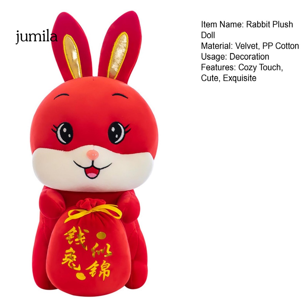 Thú Nhồi Bông Hình Thỏ Hoàng Đạo Năm Mới 2023