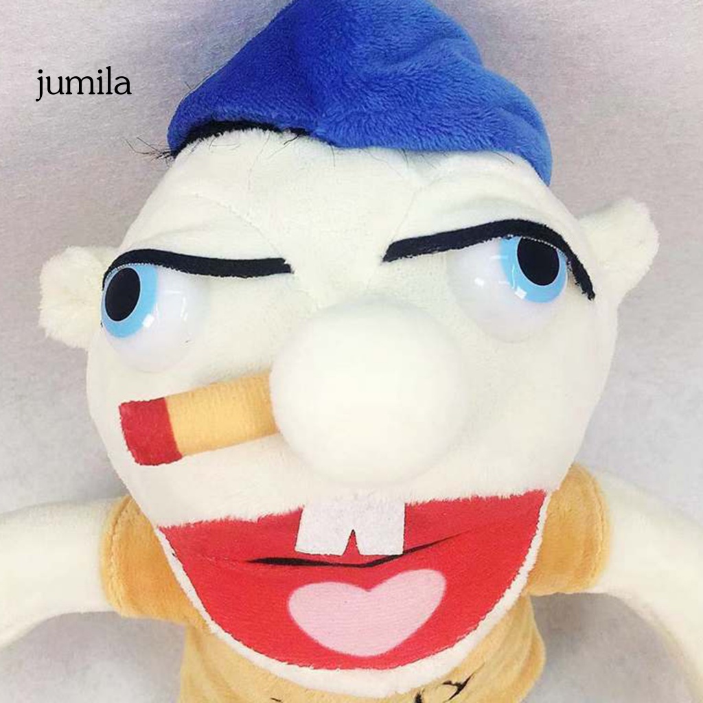 Gối Nhồi Bông 38cm Hình Nón Jeffy Game Độc Đáo Trang Trí Nhà Cửa