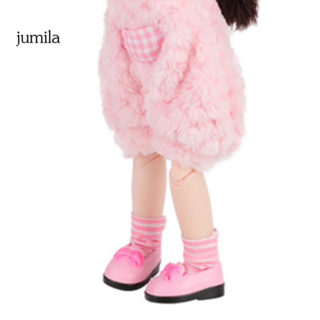 [JU] 1 Bộ Đồ Chơi Búp Bê Công Chúa Thời Trang Đáng Yêu Vui Nhộn Cho Bé Gái