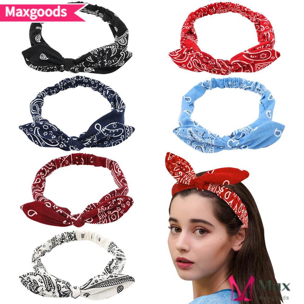 Băng Đô Mềm Mại Thắt Nút Chéo Dành Cho Bé Gái