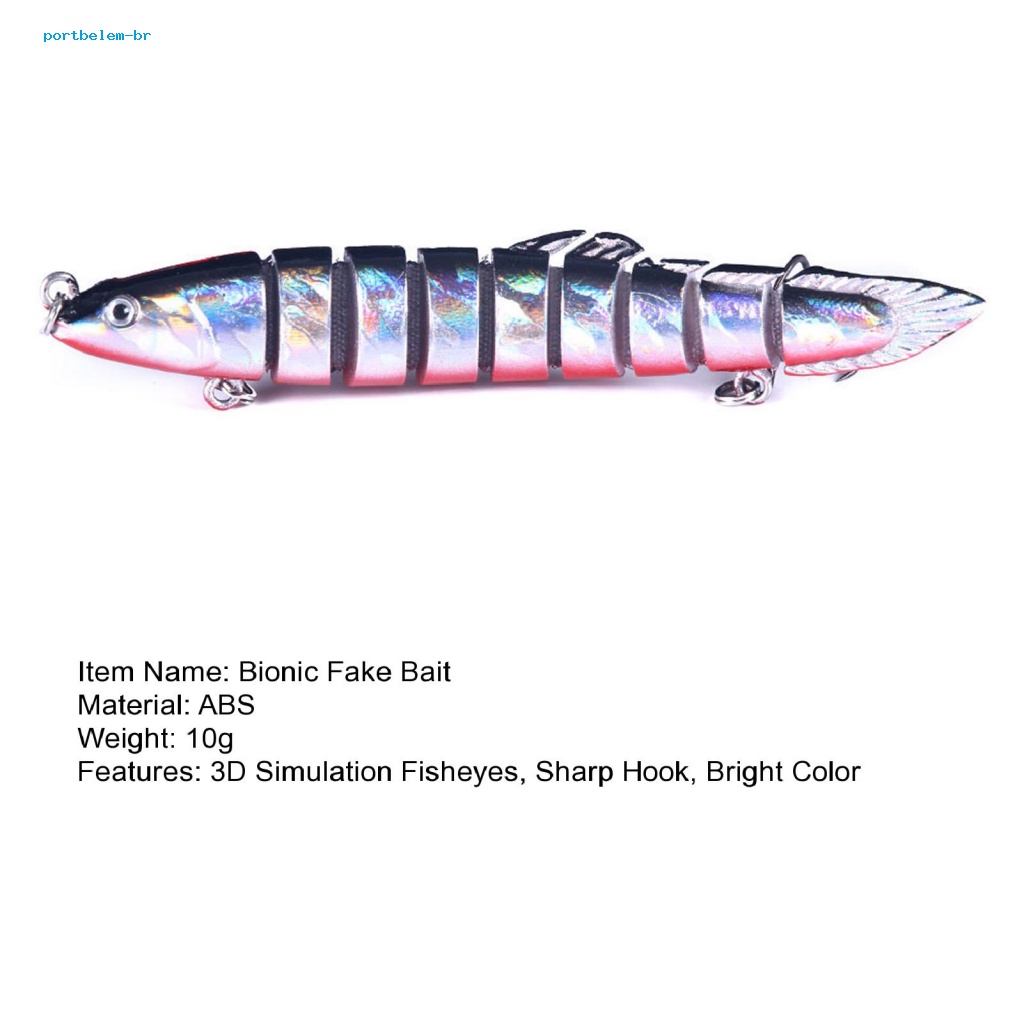 (portbelem) Phụ Kiện Mồi Câu Cá Đa Năng Tiện Lợi