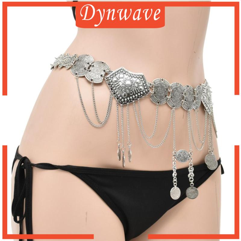 Thắt Lưng Dây Xích Tua Rua Bằng Hợp Kim Thời Trang Cho Nữ Múa Bụng