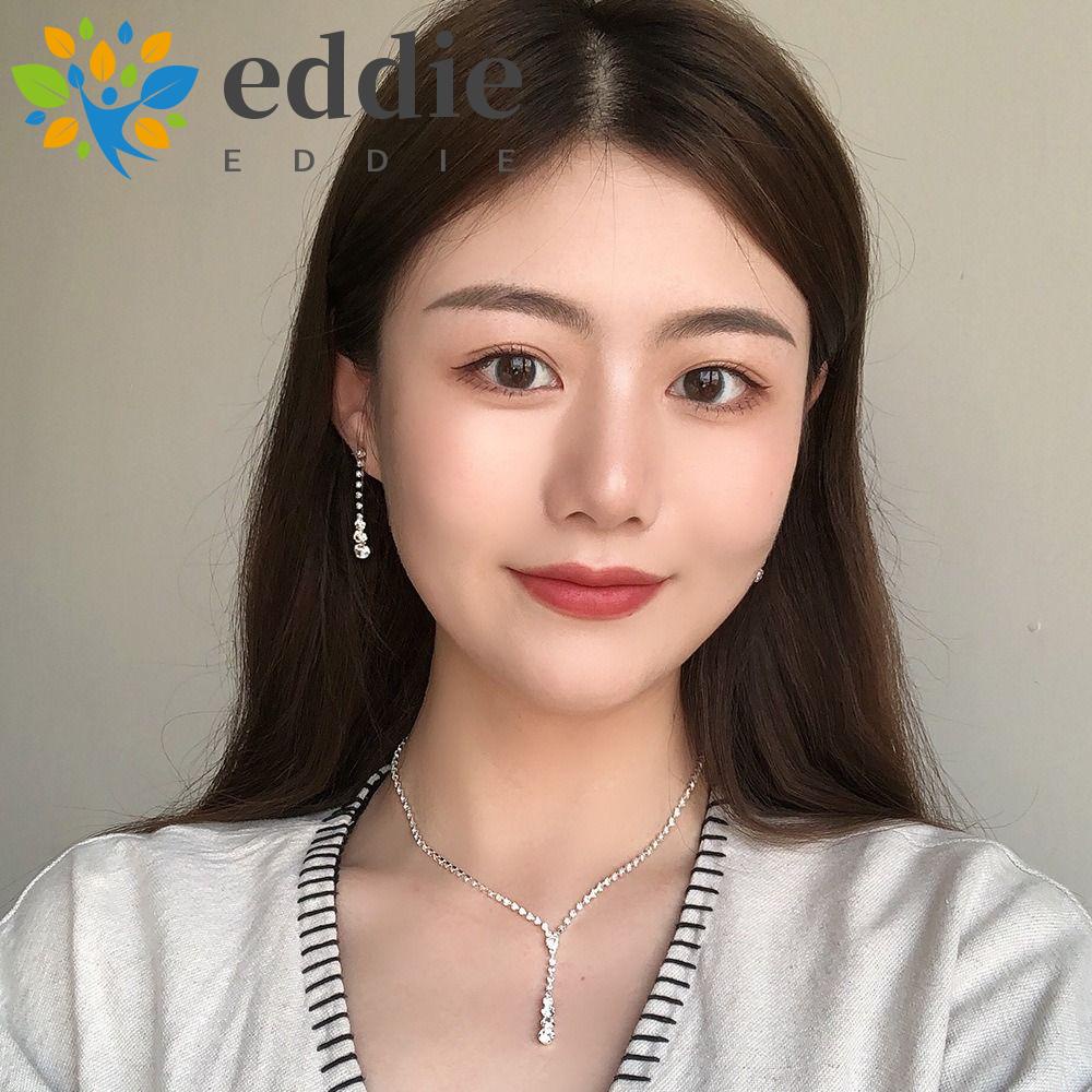 Khuyên Tai Dự Tiệc Sang Trọng 26Eddie|Vòng Tay Hình Giọt Nước Thanh Lịch Phong Cách Hàn Quốc