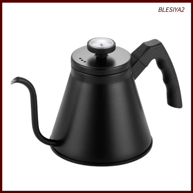 Ấm Đun Nước Cổ Ngỗng Màu Đen 40oz / 1200ML Besiya2