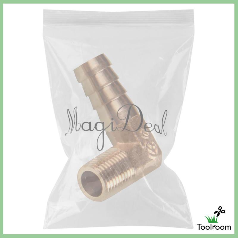 1 Đầu Nối Chuyển Đổi Ống Khuỷu Tay 90 Độ 1 / 8 '' BSP Sang 8mm