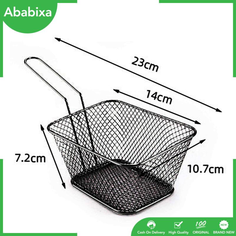 [Ababixa] Rổ Chiên Khoai Tây Chiên / Làm Ráo Dầu / Làm Quà Tặng Thức Ăn Kiểu Pháp Cho Nồi Lẩu / Đồ Chiên