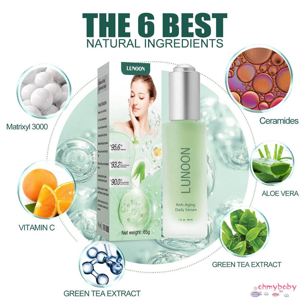 [Ready] Tác dụng chống lão hóa tuyệt vời Quầng thâm Làm sáng da Dưỡng ẩm Ingridiends Tinh chất nhăn sâu [Z/2]