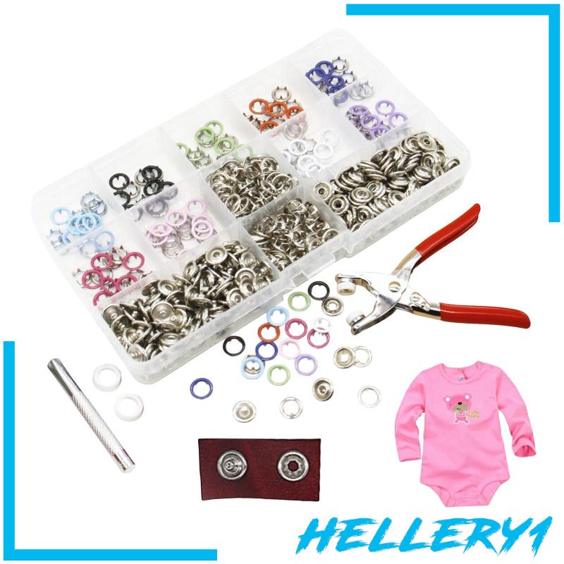 [Hellery1] Nút Kim Loại 9.5mm Làm Đồ Thủ Công DIY