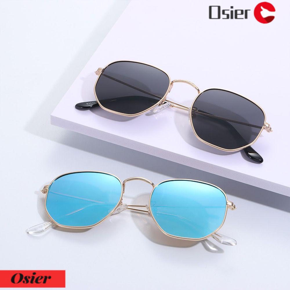 Osier1 Kính Mát Hình Lục Giác Nhỏ Nhắn Chống Tia UV Phong Cách Retro