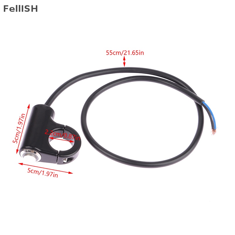 Nút Công Tắc Nhấn 22mm Cho Xe Máy Điện 439br