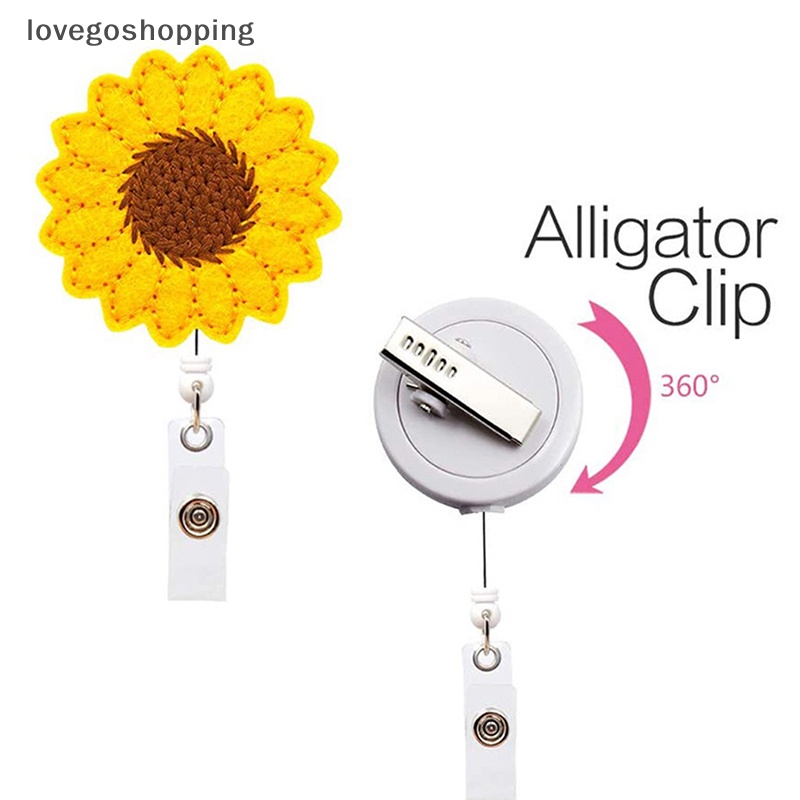 Ví Đựng Thẻ ID / Tài Liệu Họa Tiết Hoa Hướng Dương Dễ Sử Dụng