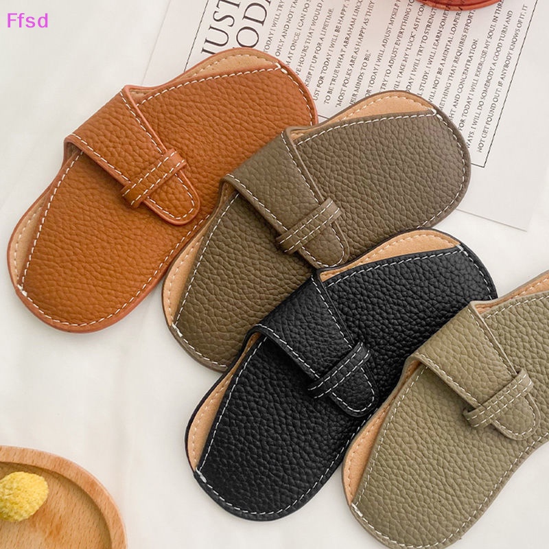 Túi Da PU Đựng Mắt Kính Cầm Tay Gọn Nhẹ Unisex