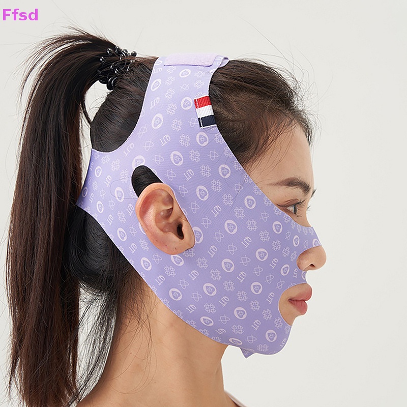 {Ffsd} Đai Đeo Nâng Cơ Mặt Tạo Cằm Chữ V Thon Gọn