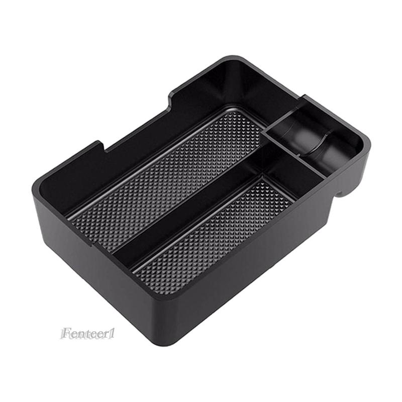 Khay Đựng Đồ Gắn Chỗ Gác Tay Xe Hơi Tesla Fenteer1