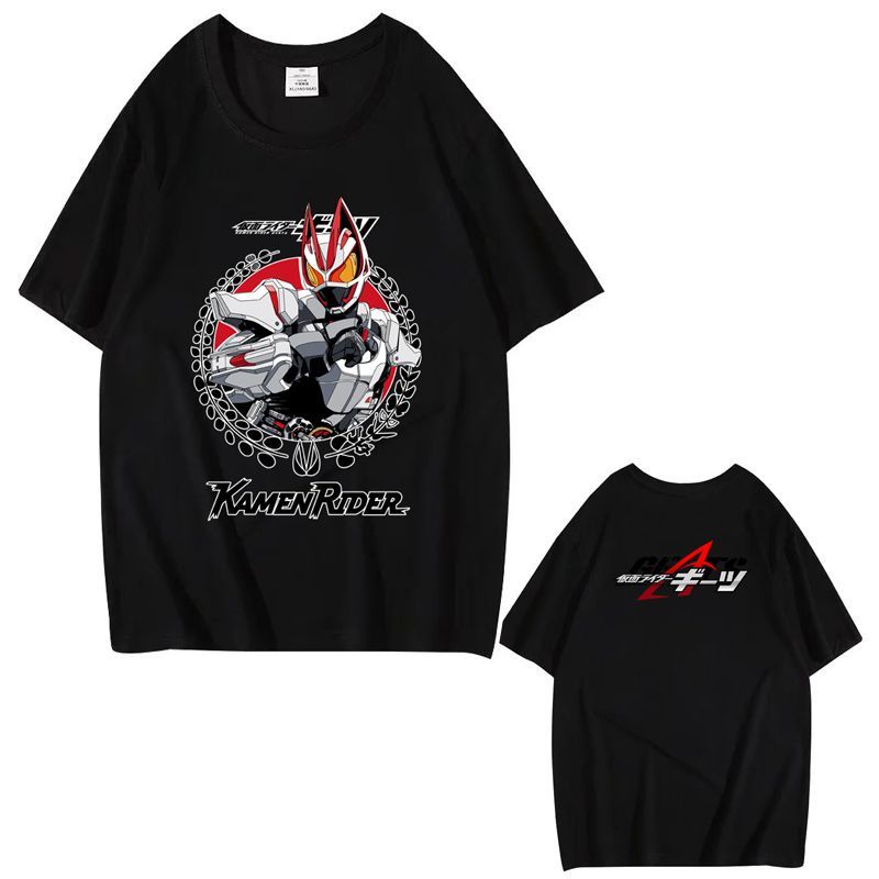 Áo Thun Tay Ngắn Hóa Trang Kamen Rider Masked Rider GEATS DGP JGP Cho Nam Và Nữ