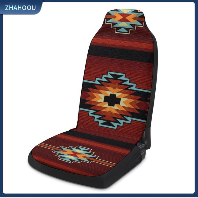 ☃Nhà Cửa☃ Vỏ Bọc Ghế Ngồi Xe Hơi In Họa Tiết Nhiều Màu Chống Mòn Tiện Dụng
