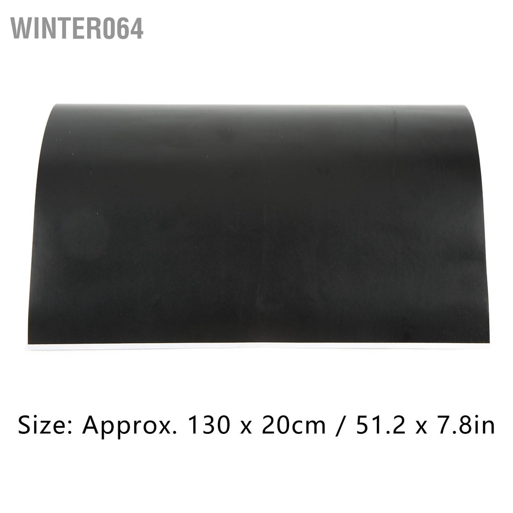Winter064 Kính Chắn Gió Ô Tô Chống Nắng Dây Mờ Đen 130X20 Cm Nhựa PVC Miếng Dán Đa Năng Cho
