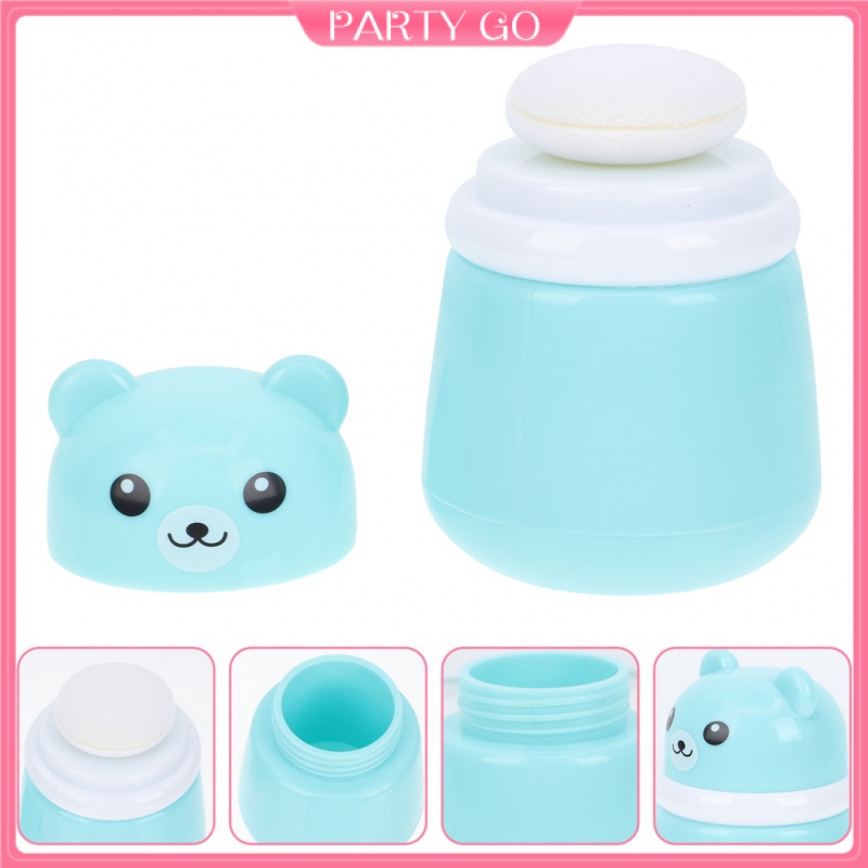 Bộ Mút Trang Điểm Dáng Rộng Kèm Hộp Đựng Tiện Lợi Dành Cho Trẻ Sơ Sinh