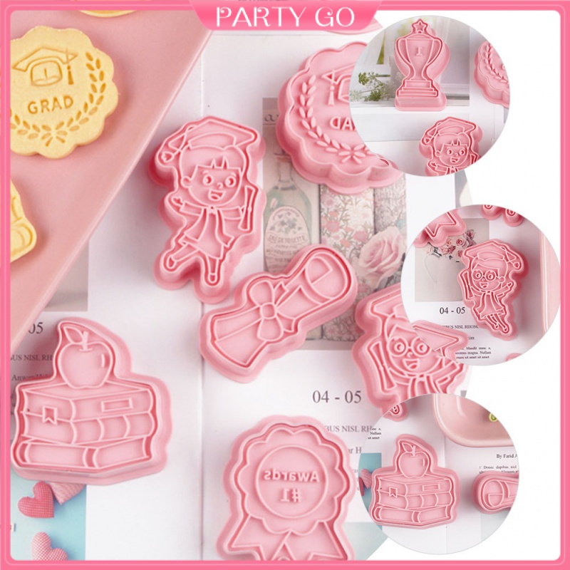 Set 8 Khuôn Làm Bánh Cookie / Đá / Sô Cô La