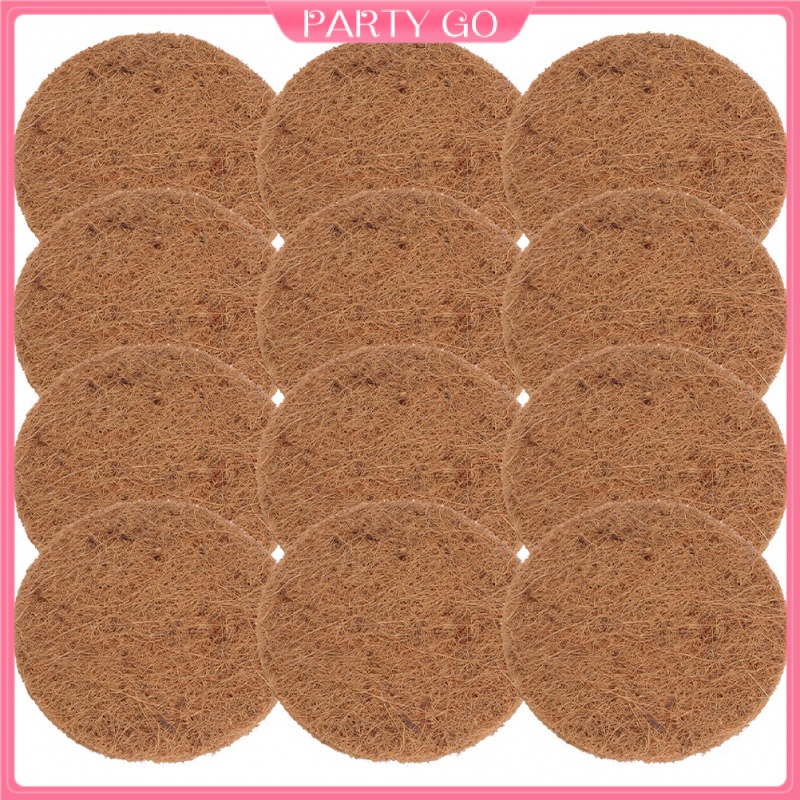 Set 12 Thảm Lót Tổ Chim Bằng Sợi Dừa Chất Lượng Cao