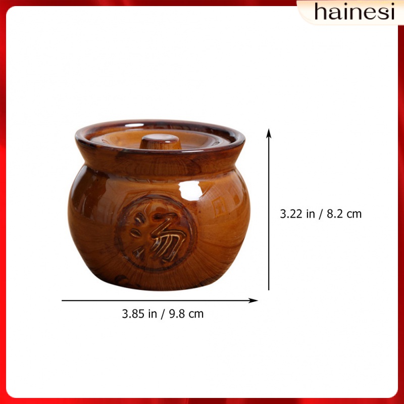 Set 2 Cốc Sứ Có Nắp Chống Thấm Nước Tiện Dụng Cho Nhà Bếp