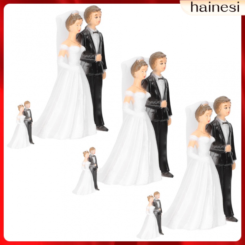 Groom Gift Couples Bride Statue Table Decorations Living Household Bridegroom 6 Pcs