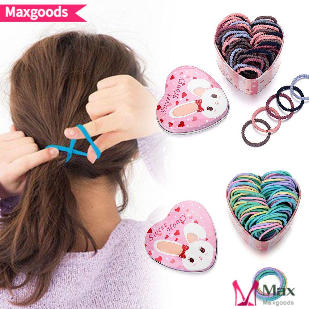 Dây Cột Tóc Cao Su Co Giãn Cơ Bản Dành Cho Nữ Giá Đỡ