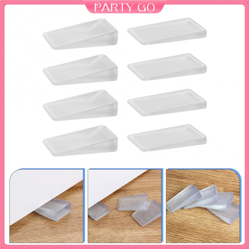 Set 8 Đệm Lót Bản Lề Cửa Nhà Vệ Sinh Tiện Dụng