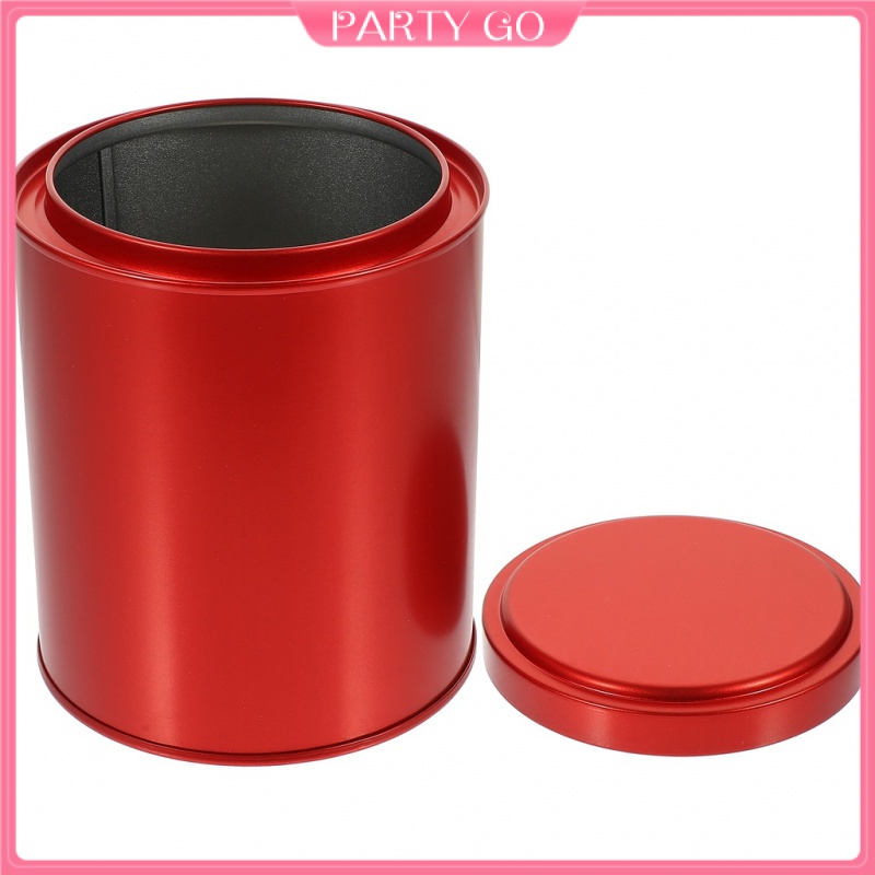 Hộp Thiếc Đựng Trà / Cà Phê / Bánh Quy Kín Khí Kiểu Trung Hoa