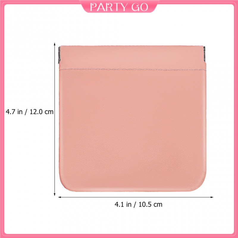 Bộ 2 Túi Đựng Đồ Trang Điểm / Trang Sức Bằng Da PU Nhỏ Gọn Tiện Lợi