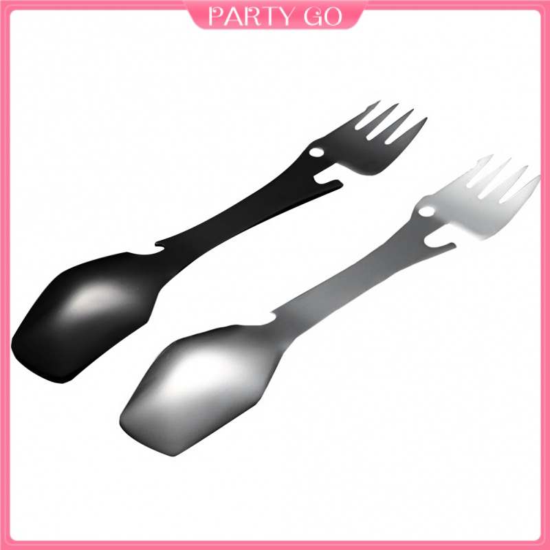 Bộ 2 Muỗng Nĩa Ăn Tráng Miệng Tiện Lợi Khi Đi Du Lịch