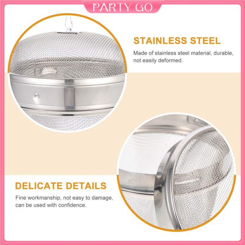 Set 2 Bóng Lọc Vệ Sinh Đồng Hồ / Đồ Trang Sức Dạng Xoay Bằng Thép Không Gỉ