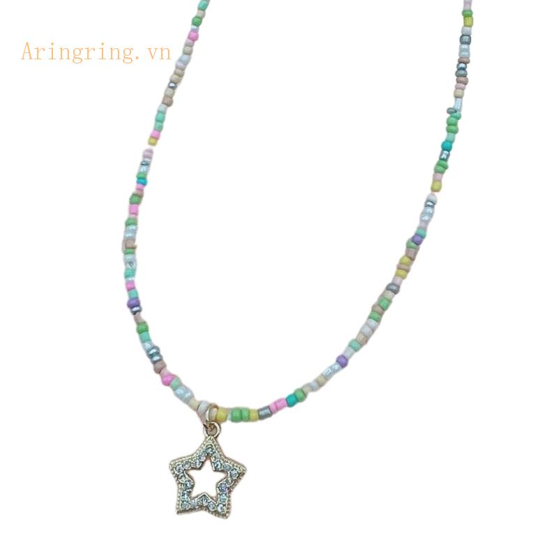 Vòng cổ Hợp Kim Đính Hạt Thời Trang Cho Nữ