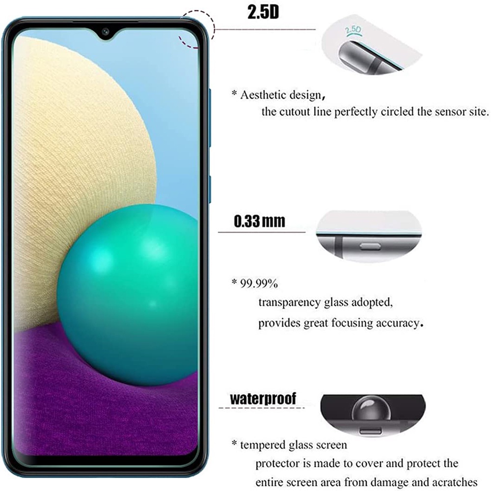 Kính Cường Lực Cho Samsung Galaxy A04e / 04S / 14 / 34 / 54 / 10S / 20S / 30S / 50S / 70S / 80 / 22 / 32 / 52S / 72 / 13 / 23 / 33 / 53 / 73