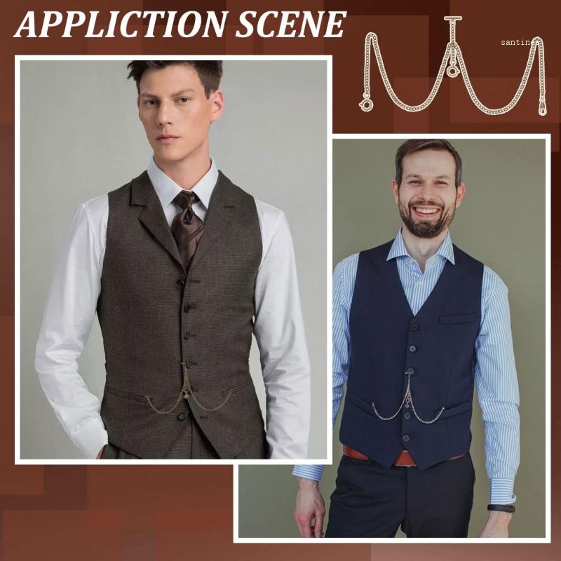 Đồng Hồ Bỏ Túi Dạng Chuỗi Chữ T Phong Cách Vintage