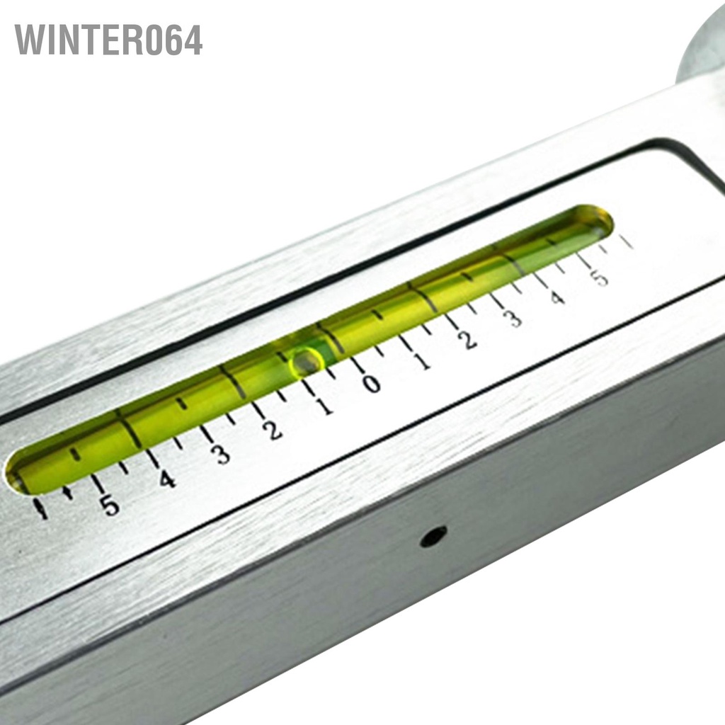 Winter064 Máy đo mức từ tính định vị 4 bánh xe Siêu hút khum Castor Công cụ căn chỉnh chính xác cao