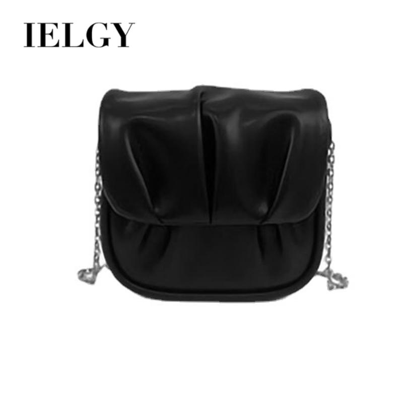 Túi Đeo Chéo mini Xếp Nếp Thiết Kế Đơn Giản Thời Trang Cho Nữ