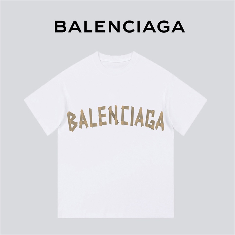 Balba &amp; aga &amp; Tape Áo Thun Tay Ngắn Dáng Rộng In Chữ Cái Chất Lượng Cao Cho Nam Và Nữ