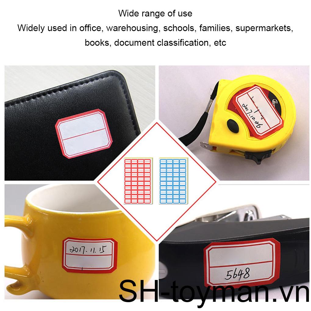 Set 50 Nhãn Dán Đánh Dấu Lọ Gia Vị Tiện Lợi