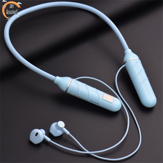 Tai Nghe Bluetooth Không Dây Bt22 Đeo Cổ Kiểu Dáng Thể Thao