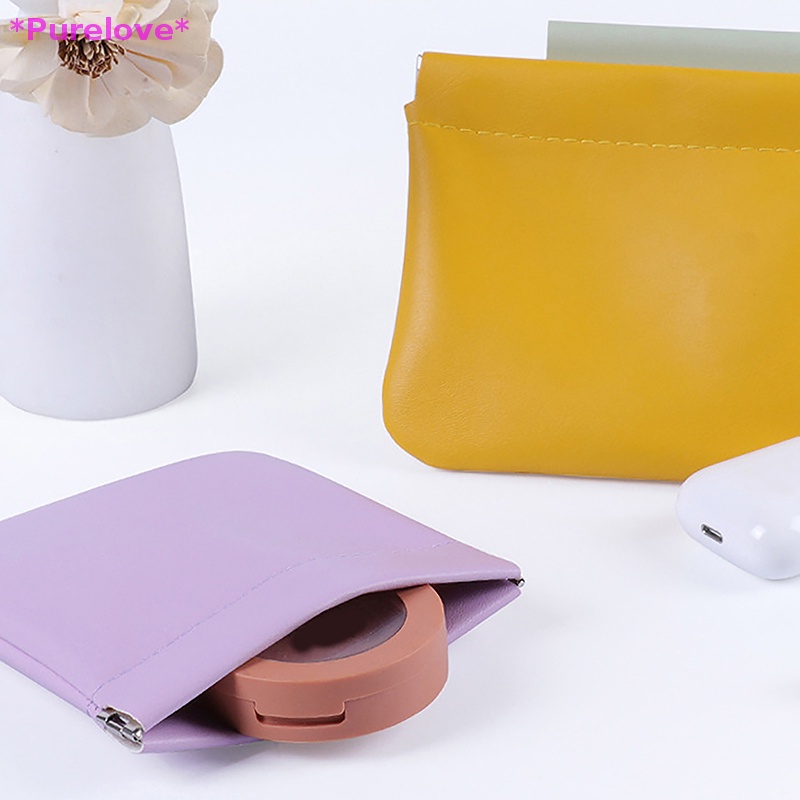 Purelove &gt; Túi Đựng Mỹ Phẩm Dây Cáp Dữ Liệu Co Giãn Tự Động Mới