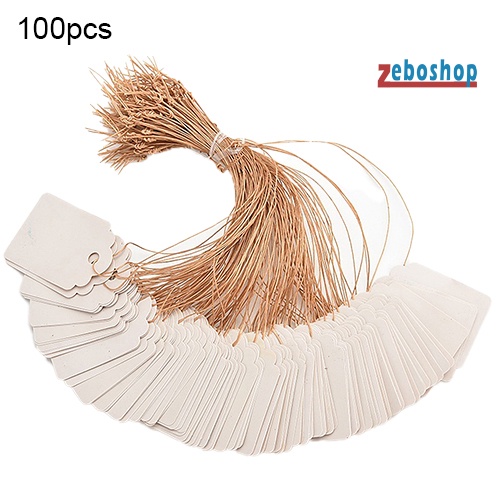 Set 100 Nhãn Treo Đánh Dấu Cây Trồng Chống Nước